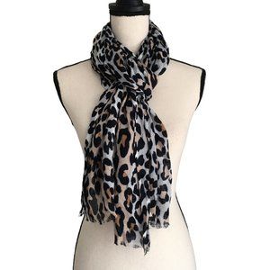 Leopard Print Scarf